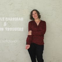 Michelle Cardigan + Robinson Trouers